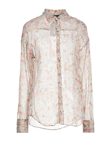 DSQUARED2 Camicie e bluse a fiori Sabbia 100% Seta