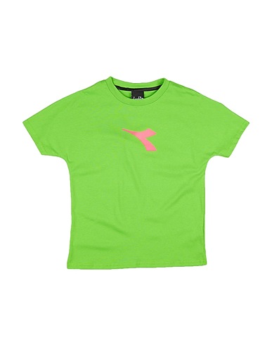 DIADORA T-shirt Verde 100% Cotone