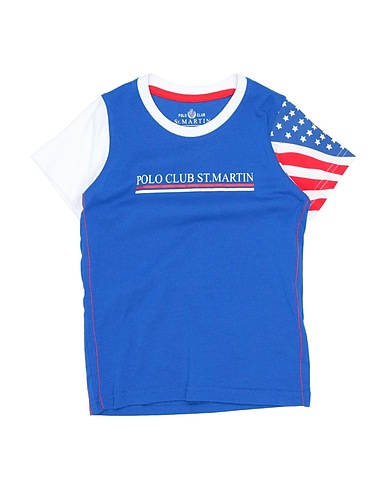 POLO CLUB ST. MARTIN T-shirt Blue 100% Cotton