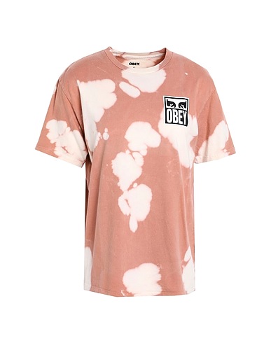 OBEY T-shirt Antique rose 100% Cotton
