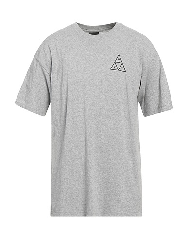 HUF T-shirt Light grey 100% Cotton
