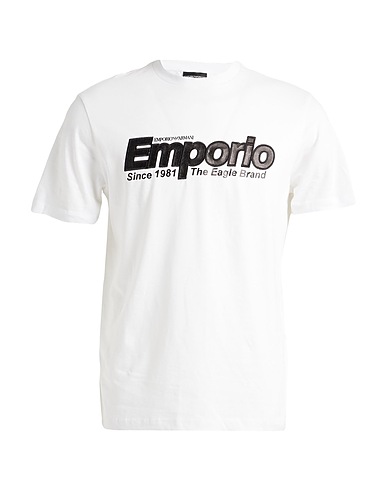 EMPORIO ARMANI T-shirt White 100% Cotton