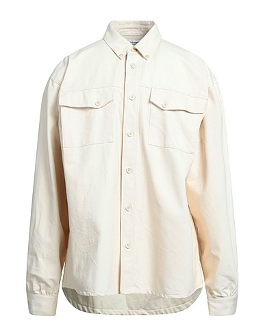 GOSHA RUBCHINSKIY Solid colour shirt Ivory 100% Cotton
