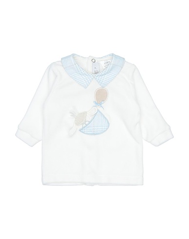 I DELFI Felpa Bianco 70% Cotone, 20% Poliammide, 10% Poliestere