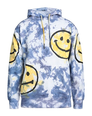 MARKET Hooded sweatshirt Slate blue 100% Cotton