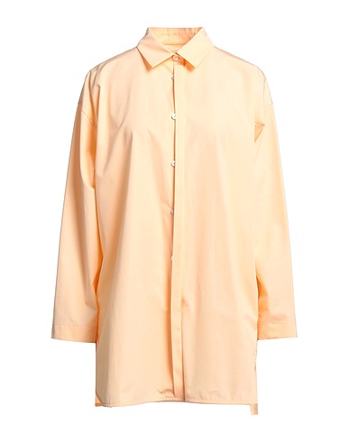 JIL SANDER Solid color shirts & blouses Apricot 100% Cotton