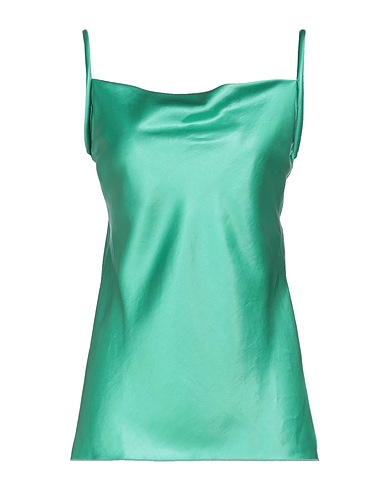NANUSHKA Camisole Verde 87% Triacetato, 13% Poliestere