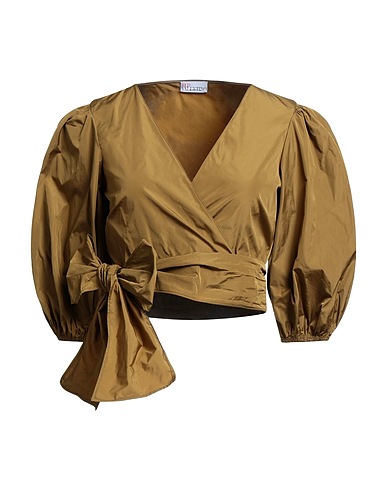 REDValentino Top Military green 100% Polyester