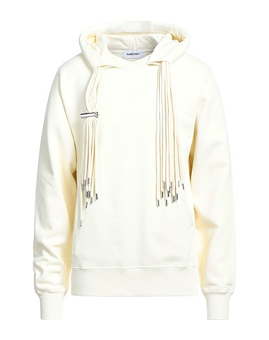 AMBUSH Hooded track jacket  Ivory 100% Cotton, Polyester