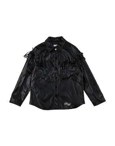 PHILOSOPHY di LORENZO SERAFINI Camisas y blusas lisas Negro 68% Poliuretano, 32% Viscosa