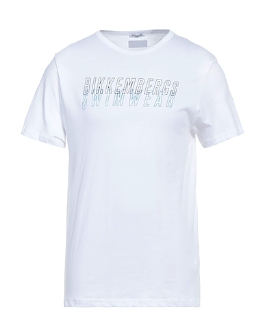 BIKKEMBERGS T-shirt White 100% Cotton