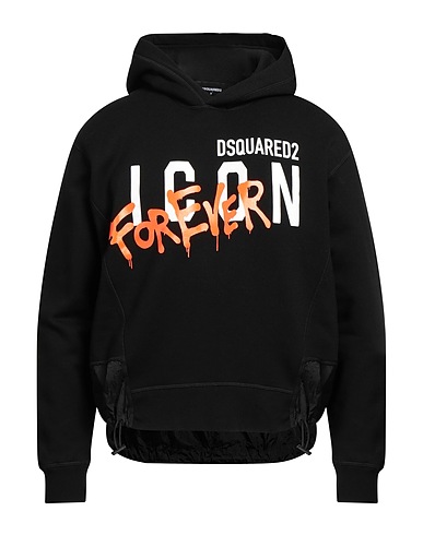 DSQUARED2 スウェット ブラック コットン 100% / ポリウレタン / ナイロン
