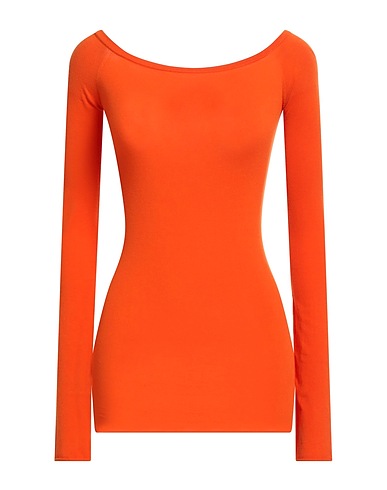 SPORTMAX Basic T-Shirt Orange 70% Modal, 30% Polyester
