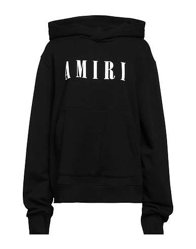 AMIRI Felpa Nero 100% Cotone