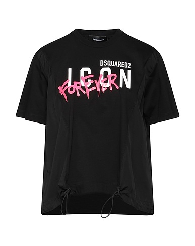 DSQUARED2 T-shirt Black 100% Cotton