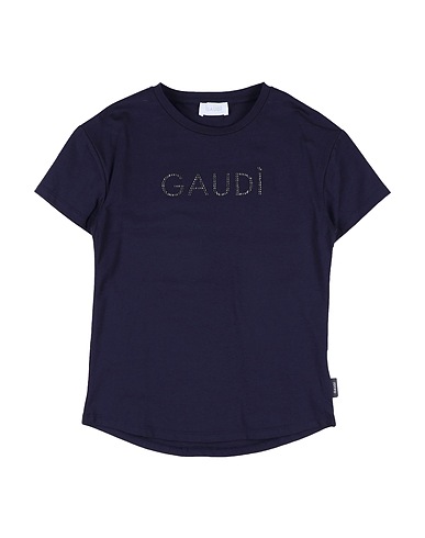 GAUDÌ T-shirt Midnight blue 95% Cotton, 5% Elastane