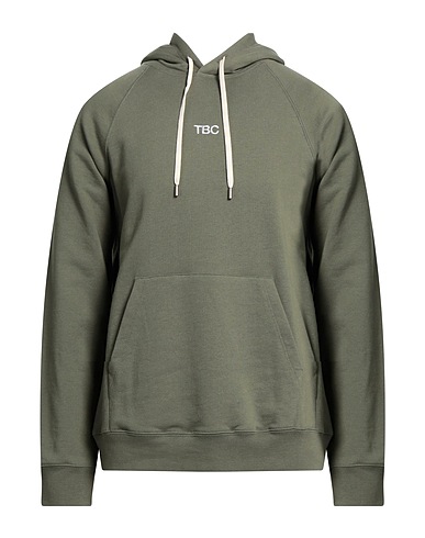 14BROS Hooded track jacket  Military green 100% Cotton