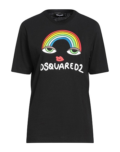 DSQUARED2 T-shirt Black 100% Cotton