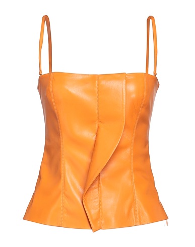 NANUSHKA Bustier Orange 65% Polyester, 35% Polyurethane