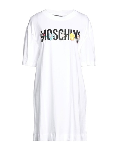 MOSCHINO Short dress White 100% Cotton