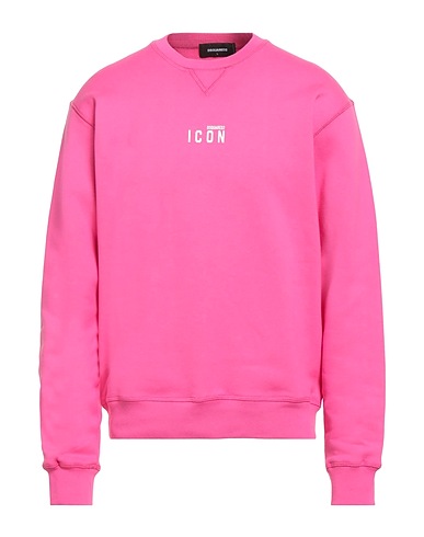 DSQUARED2 Felpa Fucsia 100% Cotone, Elastan