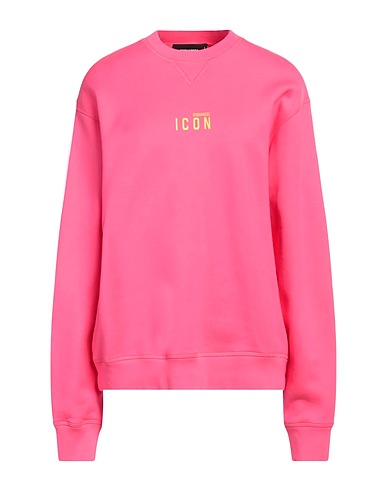 DSQUARED2 Sweatshirt Pink 100% Cotton, Elastane