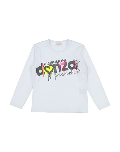 DIMENSIONE DANZA T-shirt T-SHIRT M/L JERSEY STRETCH BIMBA
 White 90% Cotton, 10% Lycra®