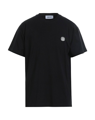 AMBUSH T-shirt Nero 100% Cotone, Poliestere