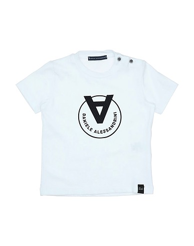 DANIELE ALESSANDRINI T-shirt White 90% Cotton, 10% Elastane