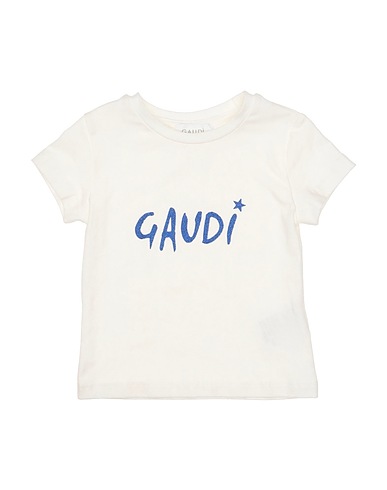 GAUDÌ T-shirt White 95% Cotton, 5% Elastane