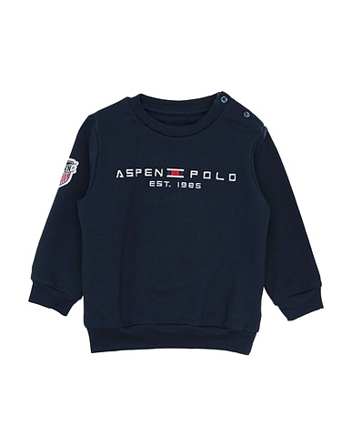 ASPEN POLO CLUB Sweat-shirt Bleu nuit 95% Coton, 5% Élasthanne