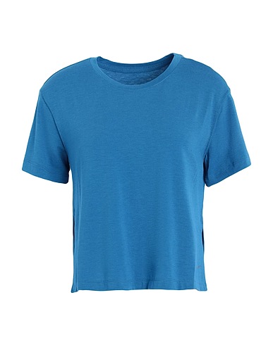 NIKE T-shirt W NY DF S/S TOP
 Azure 81% Polyester, 13% Cotton, 6% Elastane
