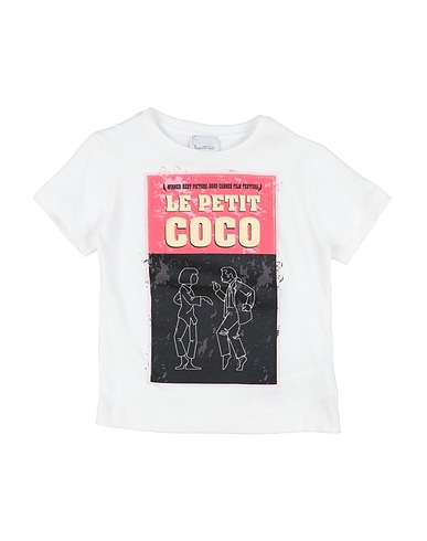 LE PETIT COCO T-Shirt Weiß 100% Baumwolle
