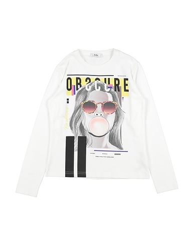 Y-CLÙ T-shirt White 94% Cotton, 6% Elastane