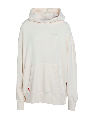 PUMA Hooded track jacket  Infuse Oversized Hoodie
 Ivory 100% Cotton
