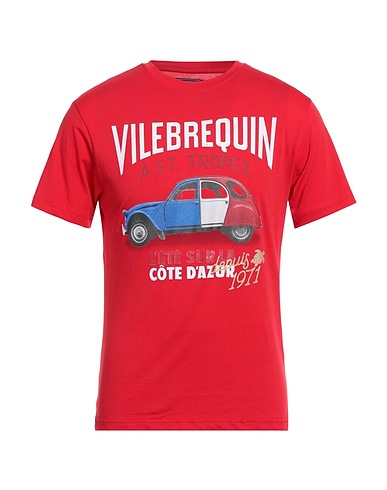 VILEBREQUIN T-shirt Red 100% Cotton