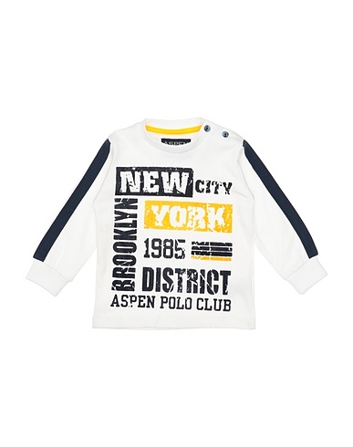 ASPEN POLO CLUB T-shirt White 95% Cotton, 5% Elastane