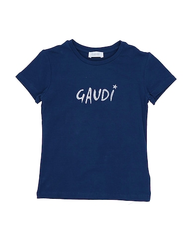 GAUDÌ T-shirt Midnight blue 95% Cotton, 5% Elastane