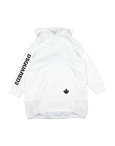 DSQUARED2 Dress White 100% Cotton, Polyester