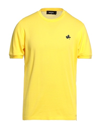 DSQUARED2 T-shirt Giallo 100% Cotone
