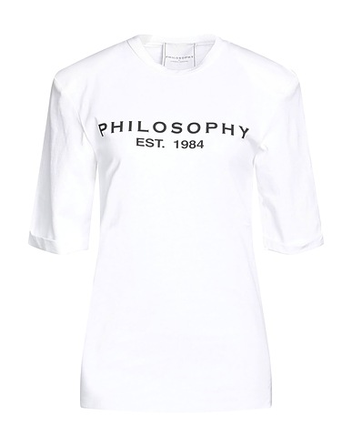PHILOSOPHY di LORENZO SERAFINI T-shirt White 100% Cotton
