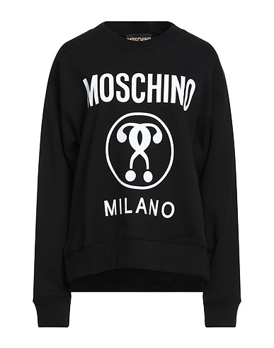 MOSCHINO Sweatshirt COUTURE Black 100% Cotton