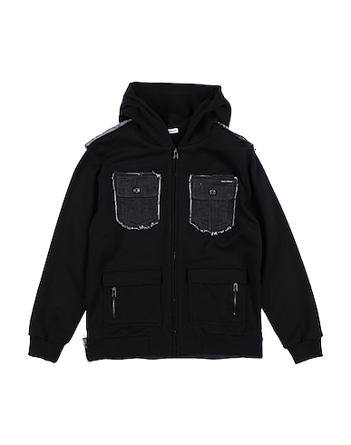 DOLCE&GABBANA Sweatshirt Black 99% Cotton, 1% Elastane