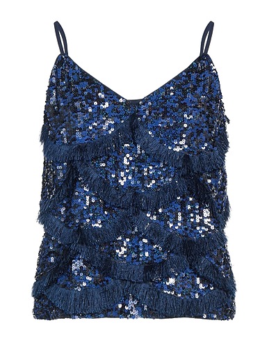 PINKO Camisole Midnight blue 100% Polyester