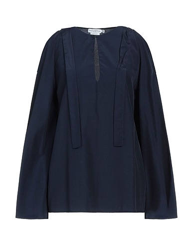 BALLANTYNE Top Midnight blue 52% Silk, 48% Cotton