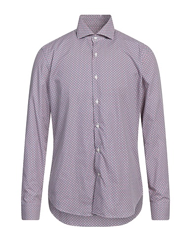GHIRARDELLI Patterned shirt Midnight blue 100% Cotton