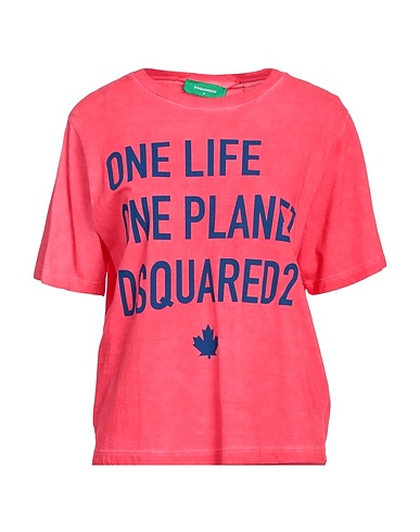 DSQUARED2 T-shirt Coral 100% Cotton