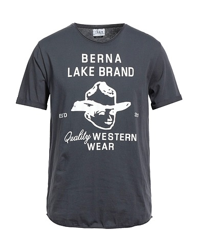 BERNA T-shirt Antracite 100% Cotone