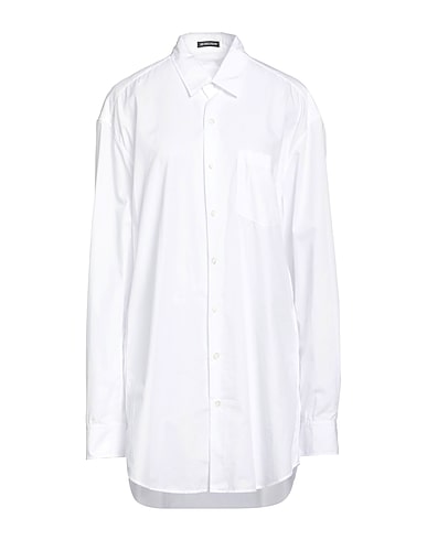 ANN DEMEULEMEESTER Solid colour shirts & blouses White 100% Cotton