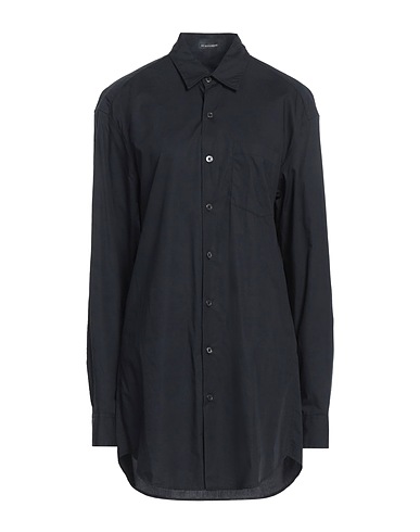 ANN DEMEULEMEESTER Camicie e bluse tinta unita Nero 100% Cotone